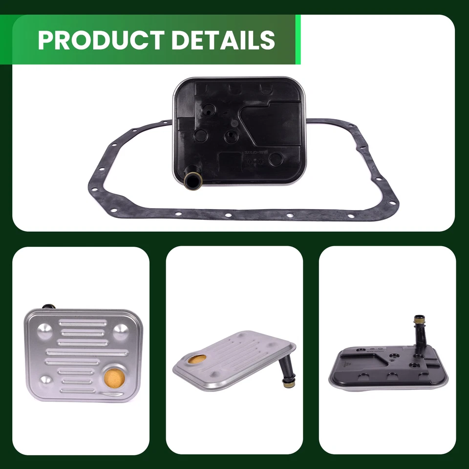 Filtro de transmisión cárter de aceite apto para Chevrolet C1500 Express Silverado Suburban K2500 Foto 3 de 4