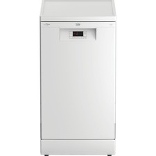 Beko BDFS16031W HygieneShield™ Dishwasher Slimline 45cm 10 Place White D