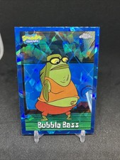 2025 Topps Chrome SpongeBob SquarePants Sapphire Bubble Bass #19