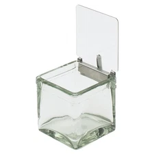 Cal-Mil Solid Metal Hinge Jar Lid