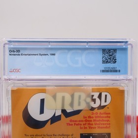 NES Nintendo ORB 3D / 3-D - CGC GRADED 9.6 A+! NEW & Factory Sealed with H-Seam!