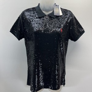 【Polo Ralph Lauren】 SequinedジャージTシャツ Ralph Lauren Sequin Polo | eBay