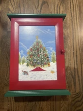 Thomas Pacconi Classics 2004   Christmas Wooden Advent Calendar Box 24 toys 