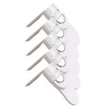 5Pcs Right Angle Drawer Lock Child Safety Locks Drawer Lock Anti-Pinching Hand