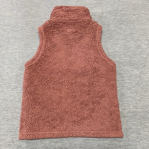 Patagonia Jacket Girls Medium 10 Youth Sherpa Vest Los Gatos Full Zip Fleece - Picture 11 of 11