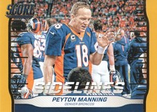 2016 Score Football Trading Cards Sidelines Gold: Pick From List