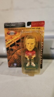 Joe Montana Classic Edition Bobbin Bobbers  Bobblehead. San Francisco 49ers