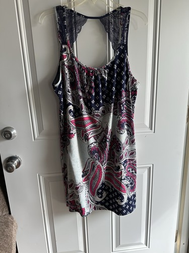 CAMISÓN MUJER SECRET TREASURES FLORAL MULTICOLOR TALLA XL 16-18. - Imagen 5 de 5