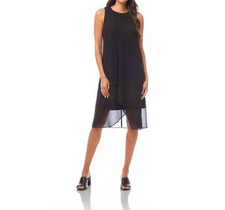 Karen Kane Sleeveless Draped Crossover Dress Size XS