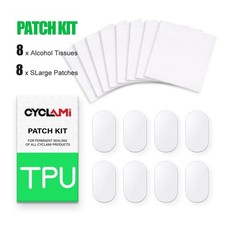 Cyclami Bike Inner Tube Tire Patch Repair Kit 8pcs Mtb Road Tpu Glue Free