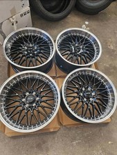 22x10 Scw Wheels 6x139.7 Gm Trucks 10 Offset 78.1 Set Of 4 Black Machine 6x5.5