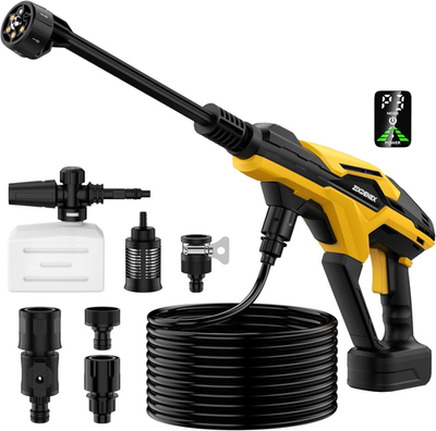 #ad Cordless Portable Washer for Dewalt 20V Battery 6 in 1 Nozzle $94.01