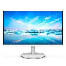 Philips 24" Full HD Monitor Low Blue Light Filter Anti Glare Wide Angle White