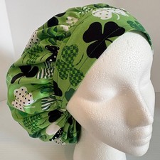 St. Patrick s Day Print Size Large Medical Bouffant Scrub Cap Surgery Hat