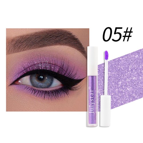 Liquid Pearlescent Eyeshadow Diamond Eye Shadow Shimmer Glitter Makeup 10Colors - Picture 17 of 22