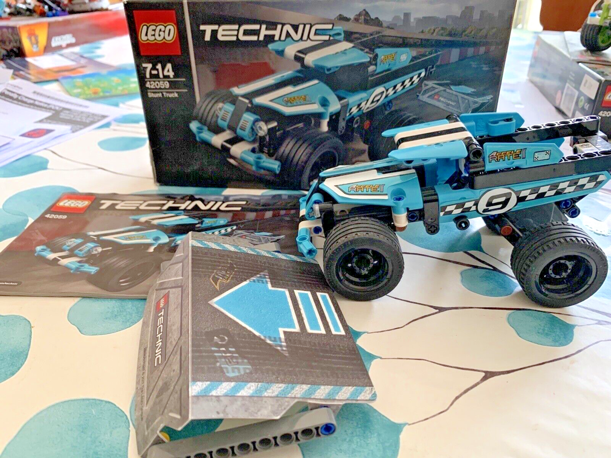 LEGO TECHNIC: Stunt Truck (42059) Including Ramp Box And
