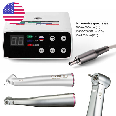Dental NSK Brushless LED Electric Micro Motor/ 1:5  /1:4.2 Increasing Handpiece