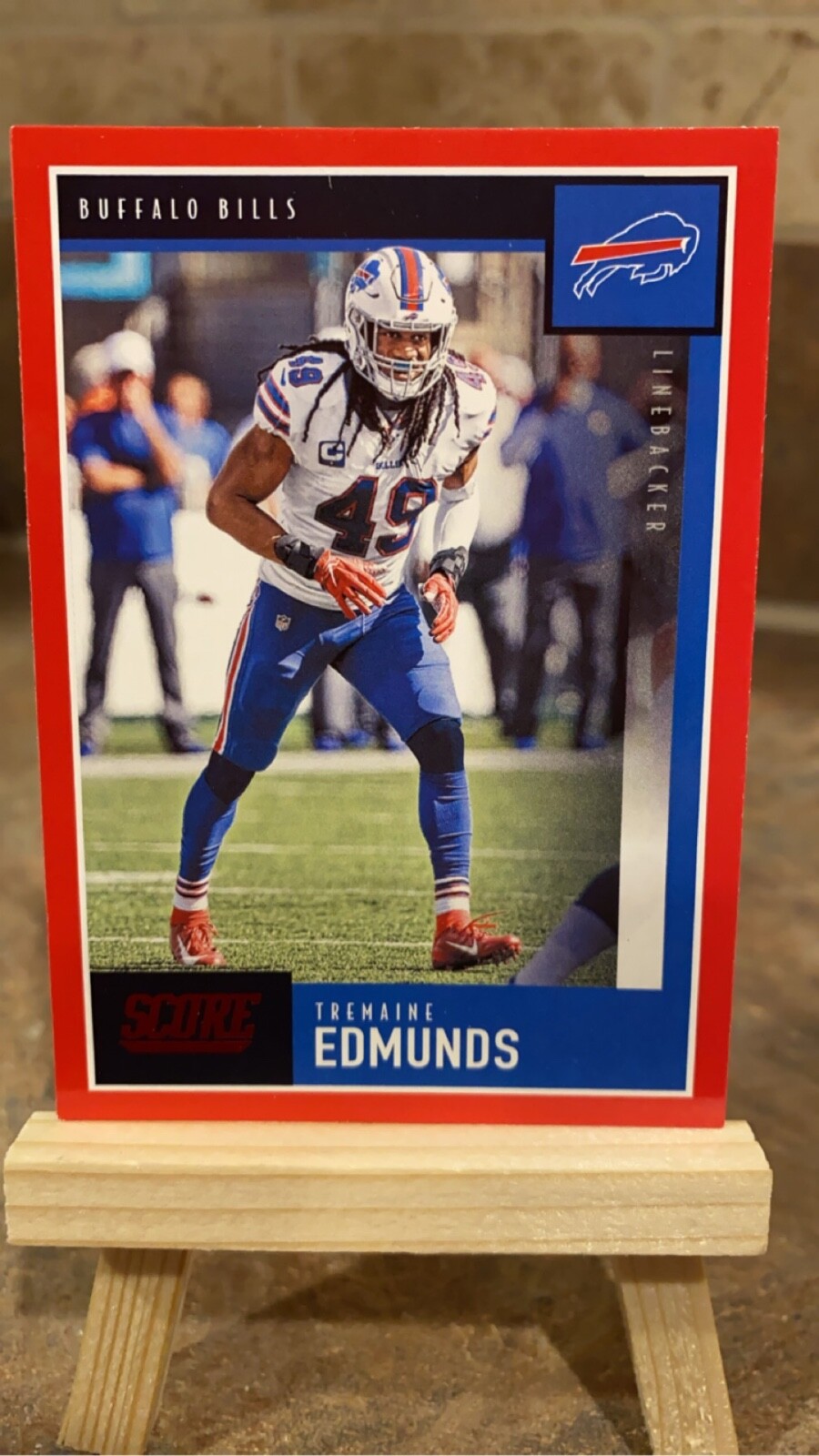 2020 Score - Red #10 Tremaine Edmunds