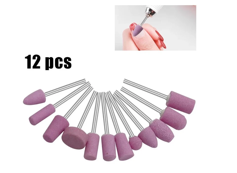 12 Piece Sanding / Grinding Tool Set Kit for Rotary Drill / Dremel / Grinder - Image 4 of 4