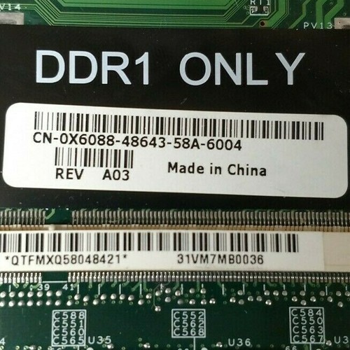 Dell Original Inspiron 1200 2200 Laptop Mainboard CN-0X6088 - Bild 3 von 7