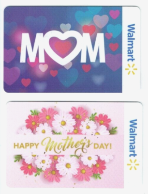 Walmart Gift Card 2023 Lot of Mom Mother's Day