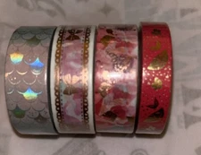 Bloomsical Washi Tape. Lot Of 4 New. Lot #4