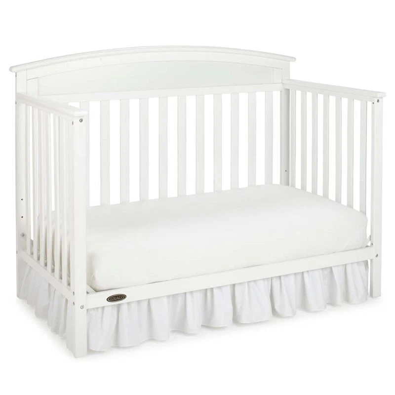 Stork Craft USA Graco Benton 4-in-1 Convertible Crib in White - Image 4 of 4