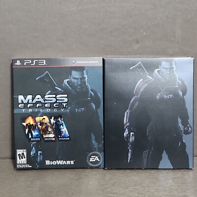 Mass Effect Trilogy (PlayStation 3 PS3) Complete