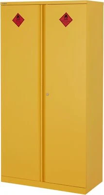 BiGDUG Hazardous Substance Storage Cabinet - Metal COSHH Cupboard HSE Safety