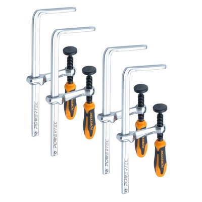 4PK Quick Screw Guide Rail Clamp for MFT Table and Track Saw Guide Rail Syste...