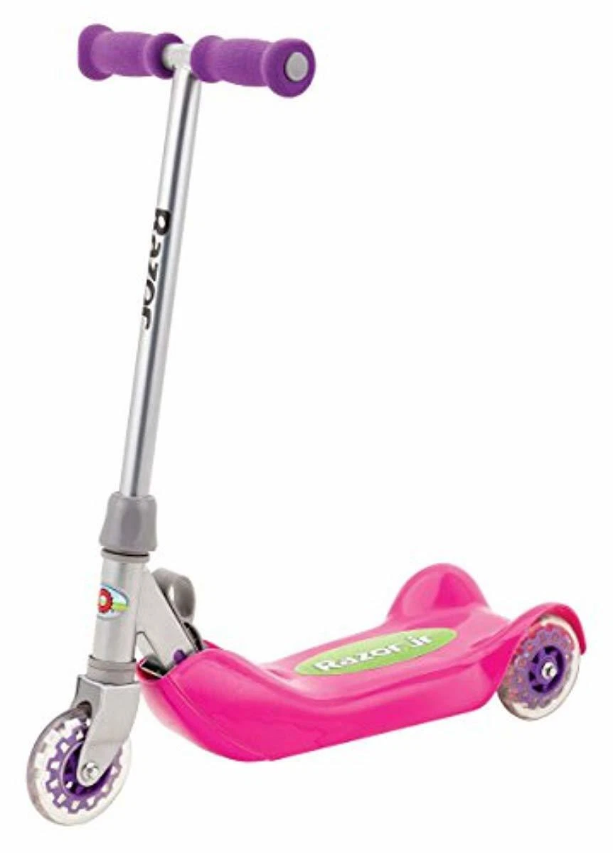 Escuter Para Niña Scooter Monopatin Plegable Acero Seguro Pink Scooter For  Girls