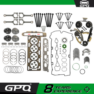 #ad Engine Rebuild Overhaul Kit Gasket For Chevy GMC Buick Pontiac Saturn Ecotec 2.4 $268.00