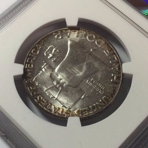 Medio dólar Franklin 1957 50c como nuevo 66 FBL NGC ** buen tono** SKU #7013 - Imagen 3 de 6
