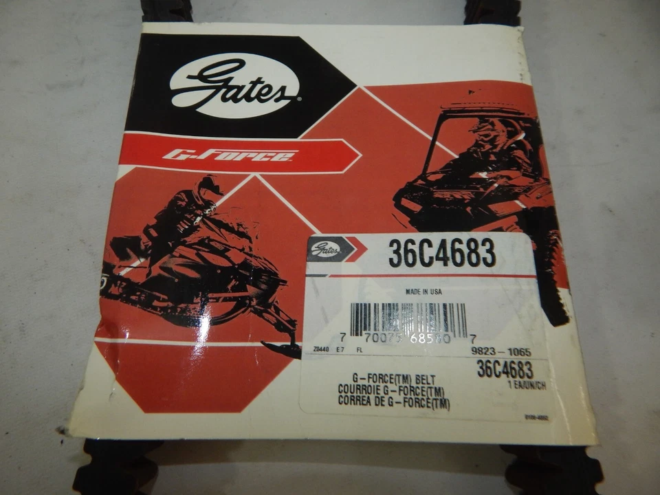 Correa de transmisión Gates 36C4683 CVT G-Force Arctic Cat 0627-010  Foto 2 de 3