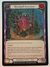 Flesh And Blood Arcane Rising Bloodspill Invocation (Red) ARC106 Unlimited Foil