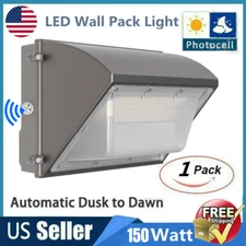 LED Wall Pack 150W LED Wall Lights 5500K 120v Commercial Outdoor Light Fixture