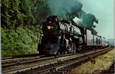 Postcard A 87, Burlington 5632, September 1958