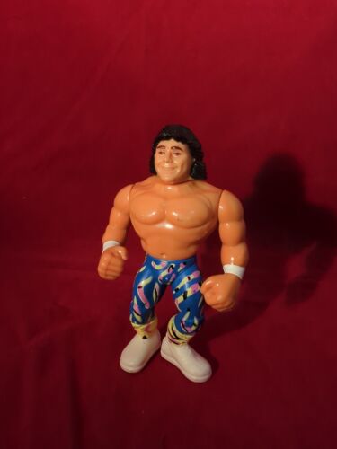 WWF Hasbro Marty Jannetty Wrestling Figure Rare Bl...