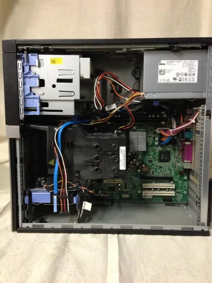 Dell 960 Desktop computer Intel duo core 2.90GHz WINDOWS 7 Serial / Parallel / - Image 4 of 4