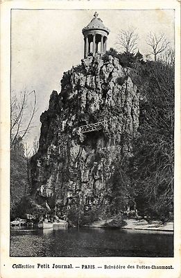 CPA PARIS 19. Kleines Tagebuch - Belvedere des Buttes-Chaumont (302441)