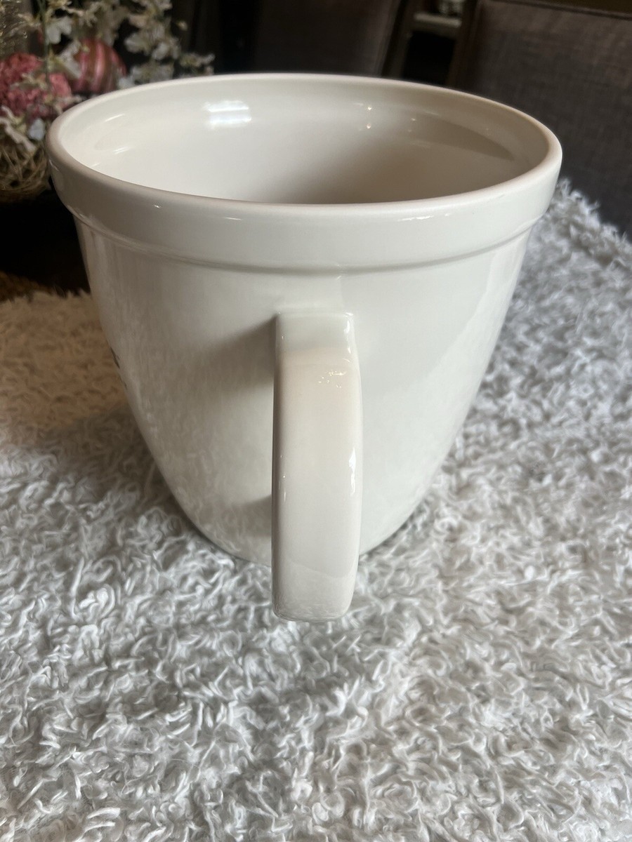 Starbucks Giant Abbey Classic Ceramic Mug 138 oz Limited Edition 10 inch  tall | eBay