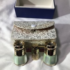 Vintage Mother Of Pearl Opera glasses With Case  Box