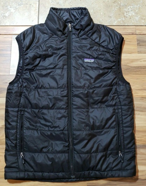 Patagonia Nano Puff Primaloft Insulated Menâs Vest Black Size Large for sale online | eBay