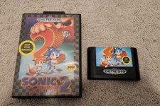 Sonic the Hedgehog 2 (SEGA Genesis, 1992) OEM Tested Same Day Ship Read Desc