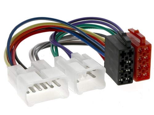 Cache-radio Pour Toyota Yaris P1 Et Yaris Verso P1 1999-2003 - Noir Avec Adaptateur ISO