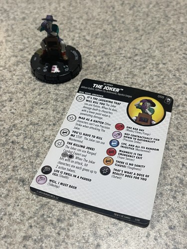 Heroclix / Jokers Wild / The Joker #059 / Super Rare - Picture 2 of 6