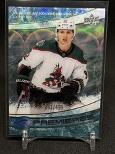 2023-24 Upper Deck Clear Cut Hockey Vladislav Kolyachonok/499 #226 Coyotes