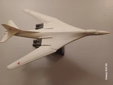 Postage Stamp Model Power Diecast 1:400 Tupolev TU160 Blackjack Russian AF