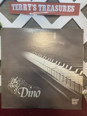 SIGNED- The Best Of Dino (1980) - Warr Bett Records    LCS-518 VG+/VG+