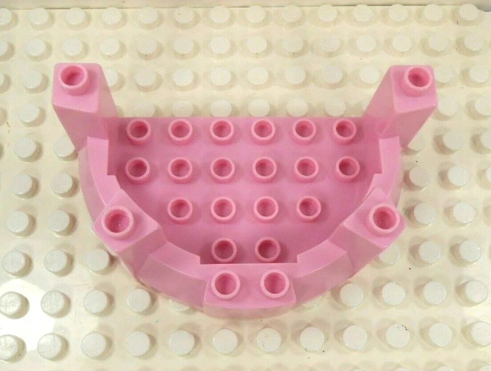 Lego Duplo Artículo Castillo de Cenicienta Balcón Patio Rosa Foto 2 de 3